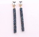 Pendientes colgantes de mujer con circonitas G125 7