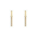 Pendientes colgantes de mujer con circonitas G1256 1