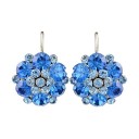 Pendientes colgantes de mujer con circonitas G1259 5