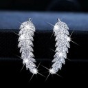 Pendientes colgantes de mujer con circonitas G1363 4