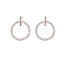 Pendientes colgantes de mujer con circonitas G1406 3