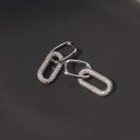 Pendientes colgantes de mujer con circonitas G141 1