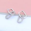 Pendientes colgantes de mujer con circonitas G141 2