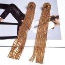 Pendientes colgantes de mujer con circonitas G1447 7