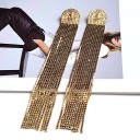 Pendientes colgantes de mujer con circonitas G1447 2