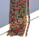 Pendientes colgantes de mujer con circonitas G1447 3