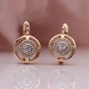 Pendientes colgantes de mujer con circonitas G1507 5