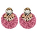 Pendientes colgantes de mujer con circonitas G202 34