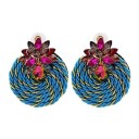 Pendientes colgantes de mujer con circonitas G202 36
