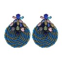 Pendientes colgantes de mujer con circonitas G202 39