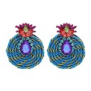 Pendientes colgantes de mujer con circonitas G202 50