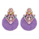 Pendientes colgantes de mujer con circonitas G202 9