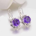 Pendientes colgantes de mujer con circonitas G250 6