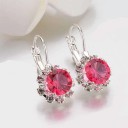 Pendientes colgantes de mujer con circonitas G250 5