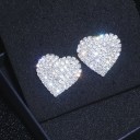Pendientes colgantes de mujer con circonitas G364 5
