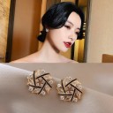 Pendientes colgantes de mujer con circonitas G395 2