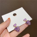 Pendientes colgantes de mujer con circonitas G409 6