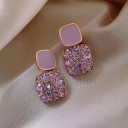 Pendientes colgantes de mujer con circonitas G409 5