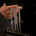 Pendientes colgantes de mujer con circonitas G437 3