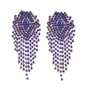 Pendientes colgantes de mujer con circonitas G449 8