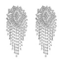 Pendientes colgantes de mujer con circonitas G449 10