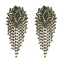 Pendientes colgantes de mujer con circonitas G449 11