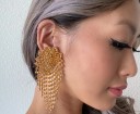 Pendientes colgantes de mujer con circonitas G449 2