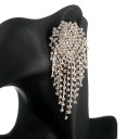 Pendientes colgantes de mujer con circonitas G449 4