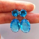 Pendientes colgantes de mujer con circonitas G496 5