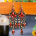 Pendientes colgantes de mujer con circonitas G555 11