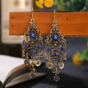 Pendientes colgantes de mujer con circonitas G555 14
