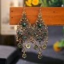 Pendientes colgantes de mujer con circonitas G555 3