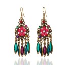 Pendientes colgantes de mujer con circonitas G555 4