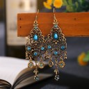 Pendientes colgantes de mujer con circonitas G555 7