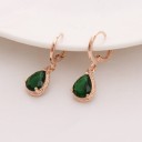Pendientes colgantes de mujer con circonitas G588 1