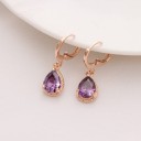 Pendientes colgantes de mujer con circonitas G588 20