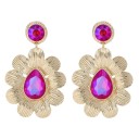 Pendientes colgantes de mujer con circonitas G639 15