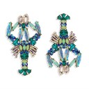 Pendientes colgantes de mujer con circonitas G639 17