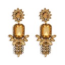 Pendientes colgantes de mujer con circonitas G639 2