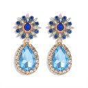 Pendientes colgantes de mujer con circonitas G639 8