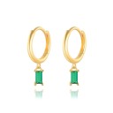 Pendientes colgantes de mujer con circonitas H743 7