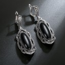 Pendientes colgantes de mujer con cristal G1107 3