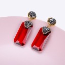 Pendientes colgantes de mujer con cristal G1135 3