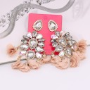 Pendientes colgantes de mujer con cristal G1239 14