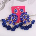 Pendientes colgantes de mujer con cristal G1239 21