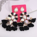 Pendientes colgantes de mujer con cristal G1239 23