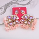 Pendientes colgantes de mujer con cristal G1239 39