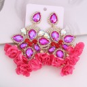 Pendientes colgantes de mujer con cristal G1239 40