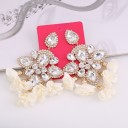 Pendientes colgantes de mujer con cristal G1239 44