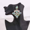Pendientes colgantes de mujer con cristal G1239 46
